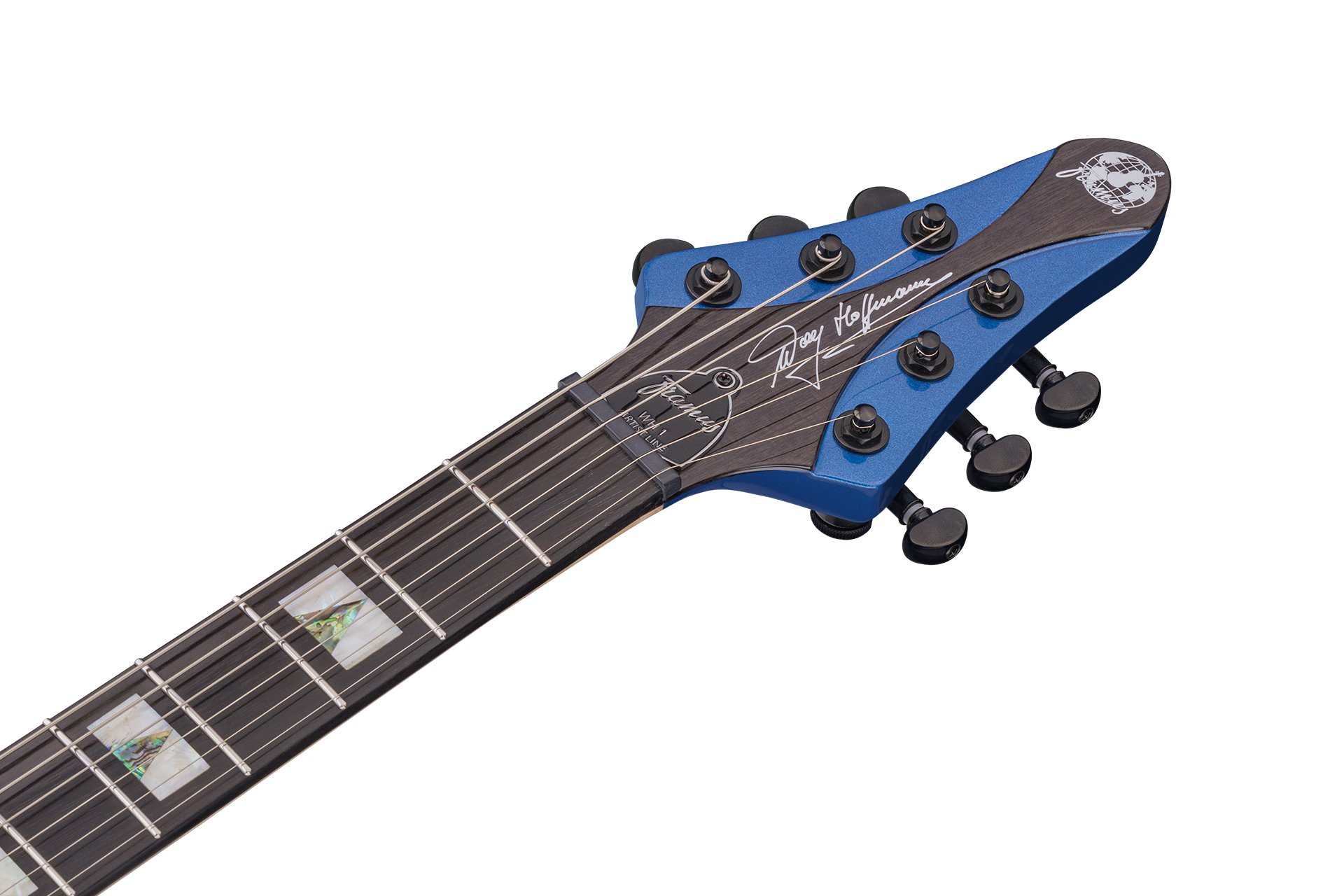 Artist Line Shark WH-1 - Solid Dark Night Metallic High Polish E-Gitarre